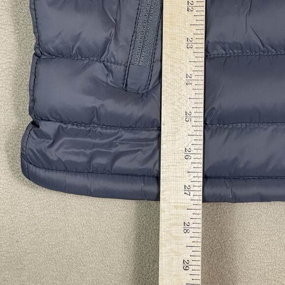 Rodeo Clothing Co Vest Mens M Dark Gray Puffer Quilted Full Zip Mock Neck Jacket - Picture 5 of 11